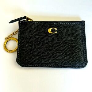 Coach Black Keychain wallet